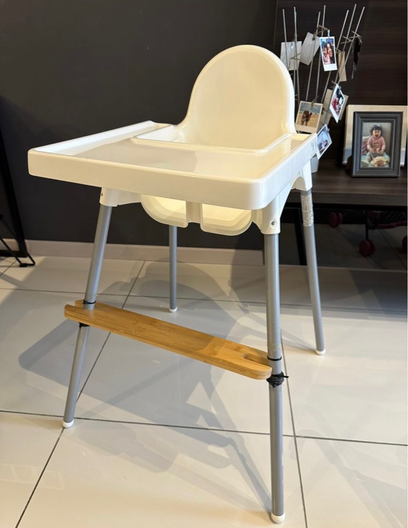 IKEA Highchair with Footrest, Babies & Kids, Nursing & Feeding, Baby High Chairs on Carousell