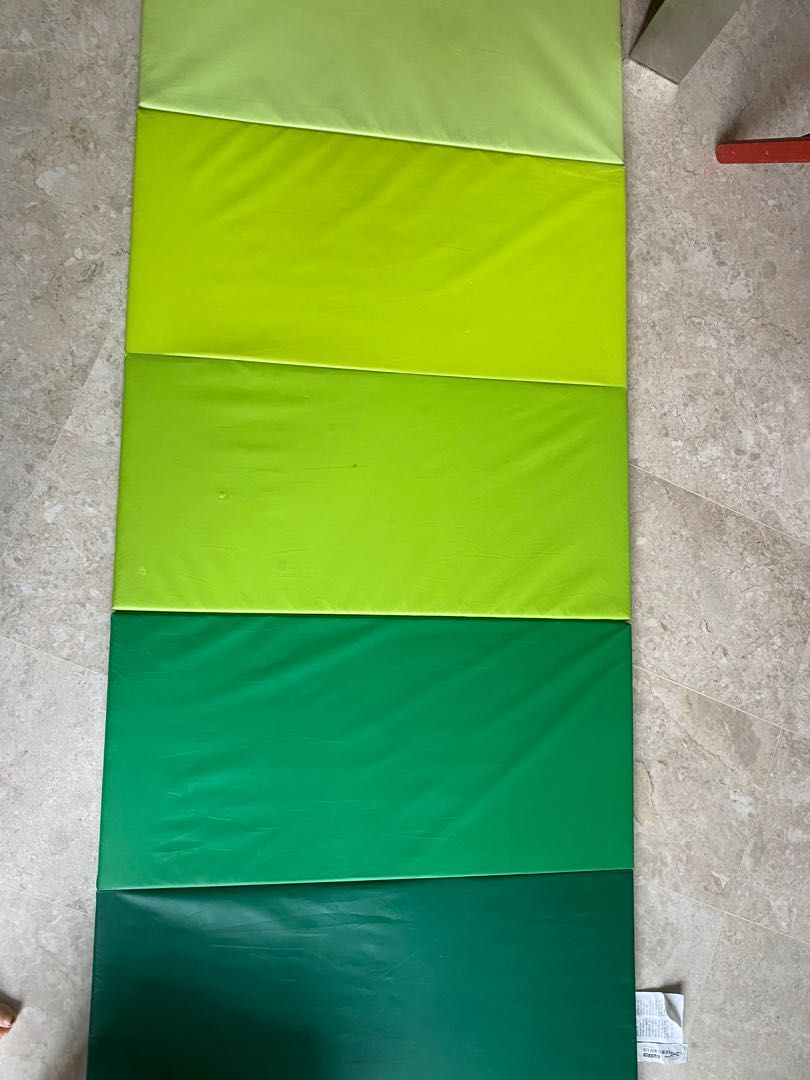 IKEA PLUFSIG foldable gymnastics mat, Sports Equipment, Exercise