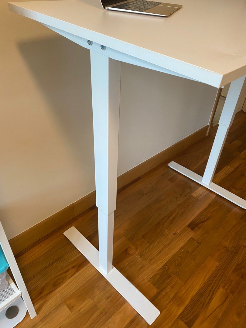 IKEA Study Table with adjustable height, Furniture & Home Living