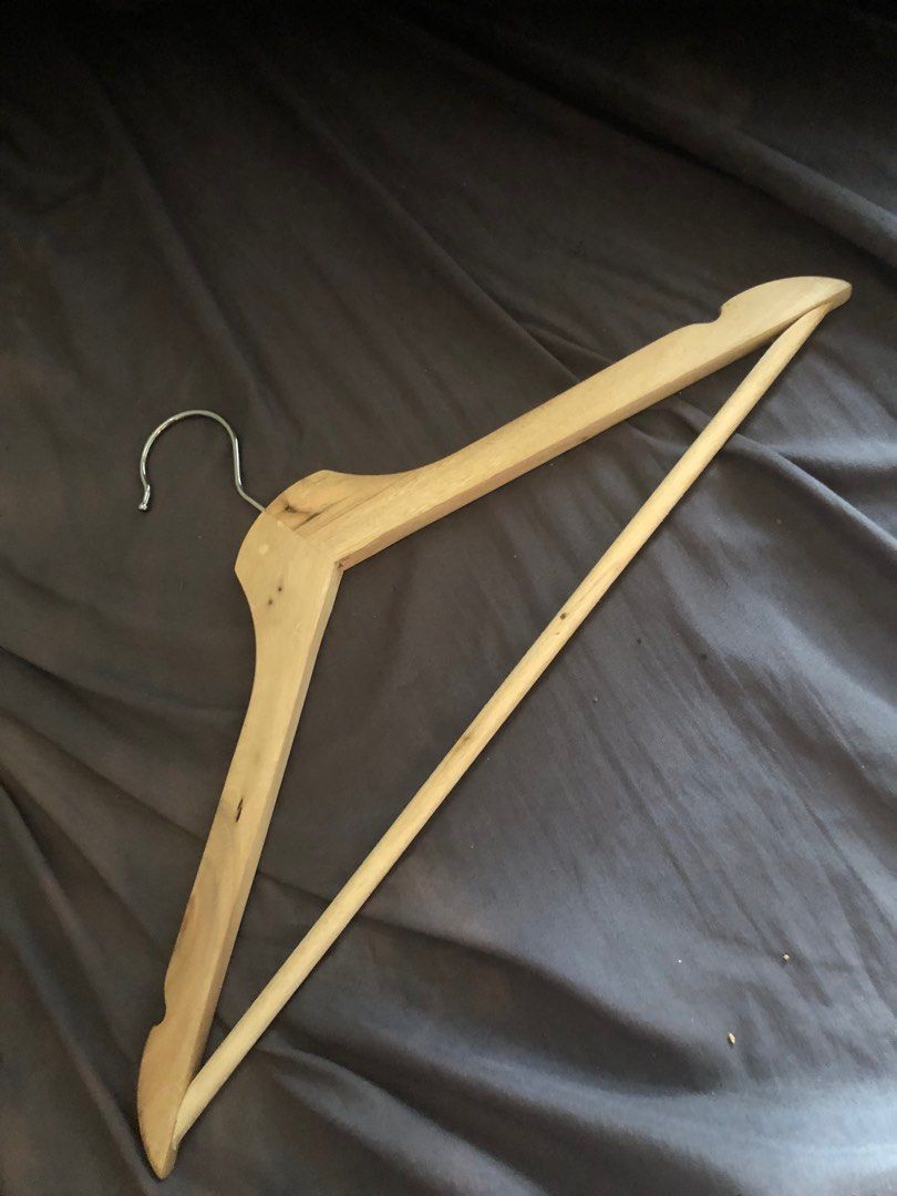 8 IKEA wooden hangers on Carousell