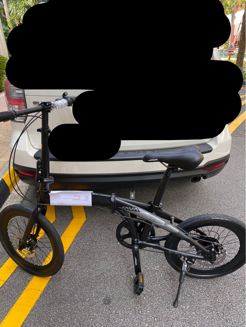 Java foldie black, Sports Equipment, Bicycles & Parts, Bicycles on ...