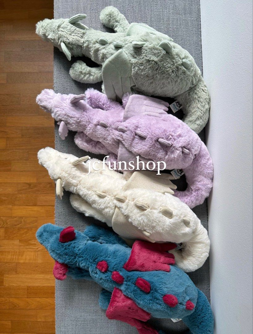 Little Lavender Dragon Jellycat Jellycat Lavender Dragon