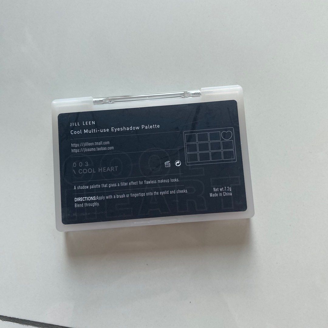 Jill Leen 12 colour eyeshadow palette 003 cool girl, Beauty & Personal