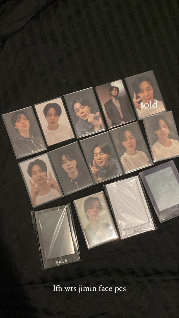 JIMIN FACE POB WEVERSE ALBUM PC on Carousell