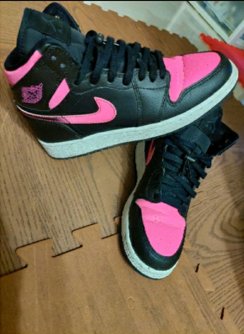 jordan 1 mid /well used/womens/size 36cm, 她的時尚, 鞋, 運動鞋在