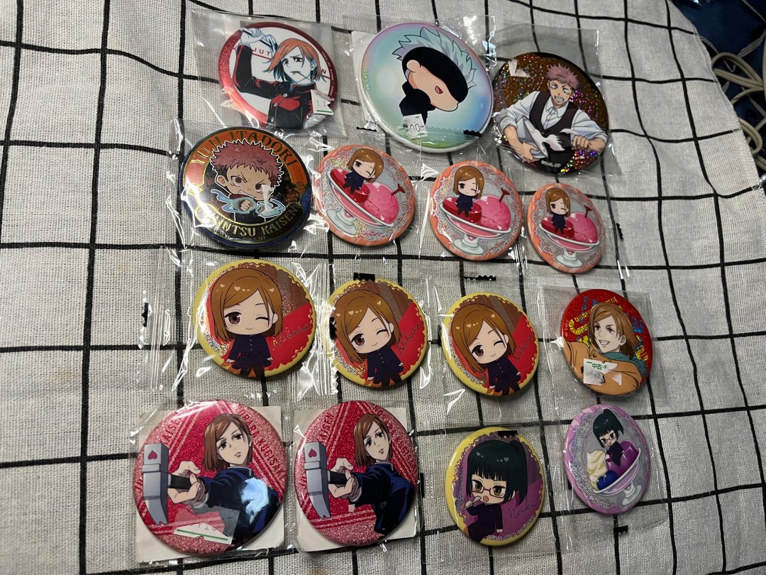 Jujutsu Kaizen Jujutsu Kaisen Pin Selling Each Hobbies Toys Memorabilia Collectibles Fan Jujutsu Kaizen Jujutsu Kaisen Pin Selling Each Hobbies Toys Memorabilia Collectibles Fan