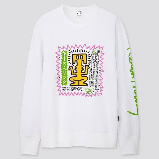 Keith haring sweatshirt online uniqlo