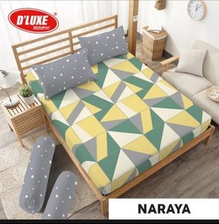 Kintakun d'luxe seprai 180*200 motif naraya