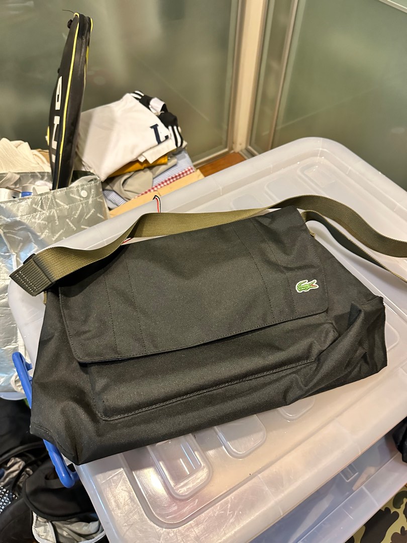 Lacoste office Sling bag on Carousell