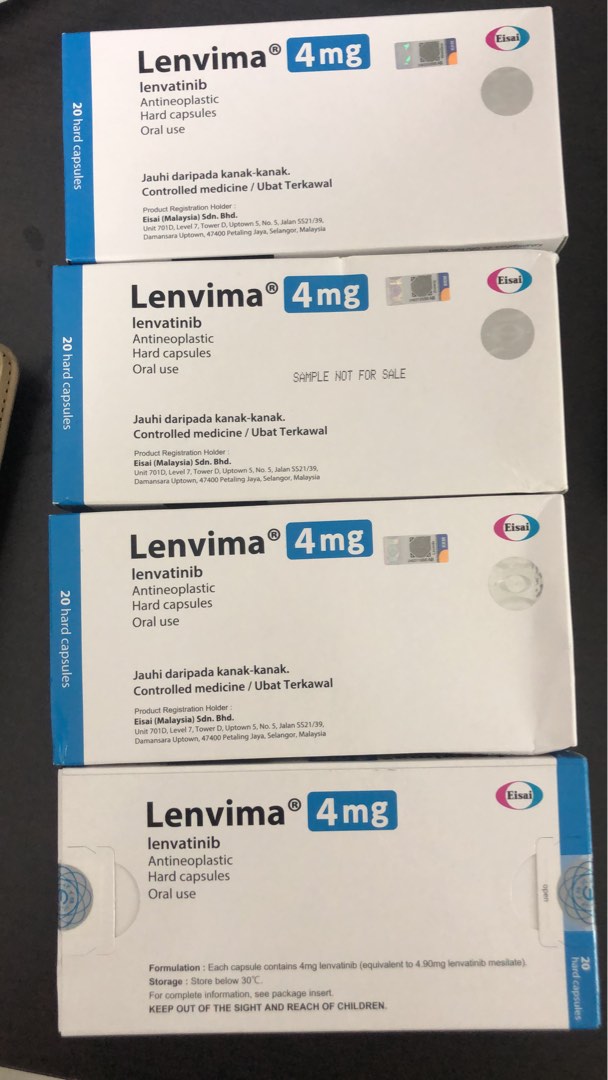 Lenvima 4mg, Health & Nutrition, Health Supplements, Vitamins