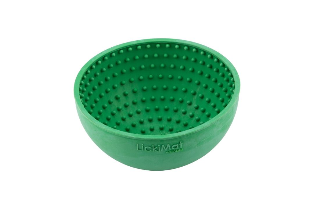 LickiMat Wobble Slow Feeder Bowl Collection Lick Mat, AntiBloat