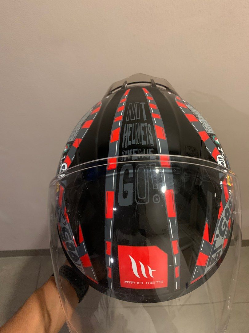 Limited Edition MT Helmet, Motorcycles, Motorcycle Apparel on Carousell