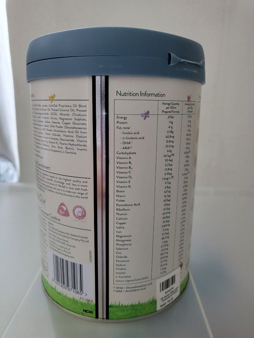 Little Oak Infant Formula Natural Goat Milk, Babies & Kids, Nursing & Feeding, Breastfeeding