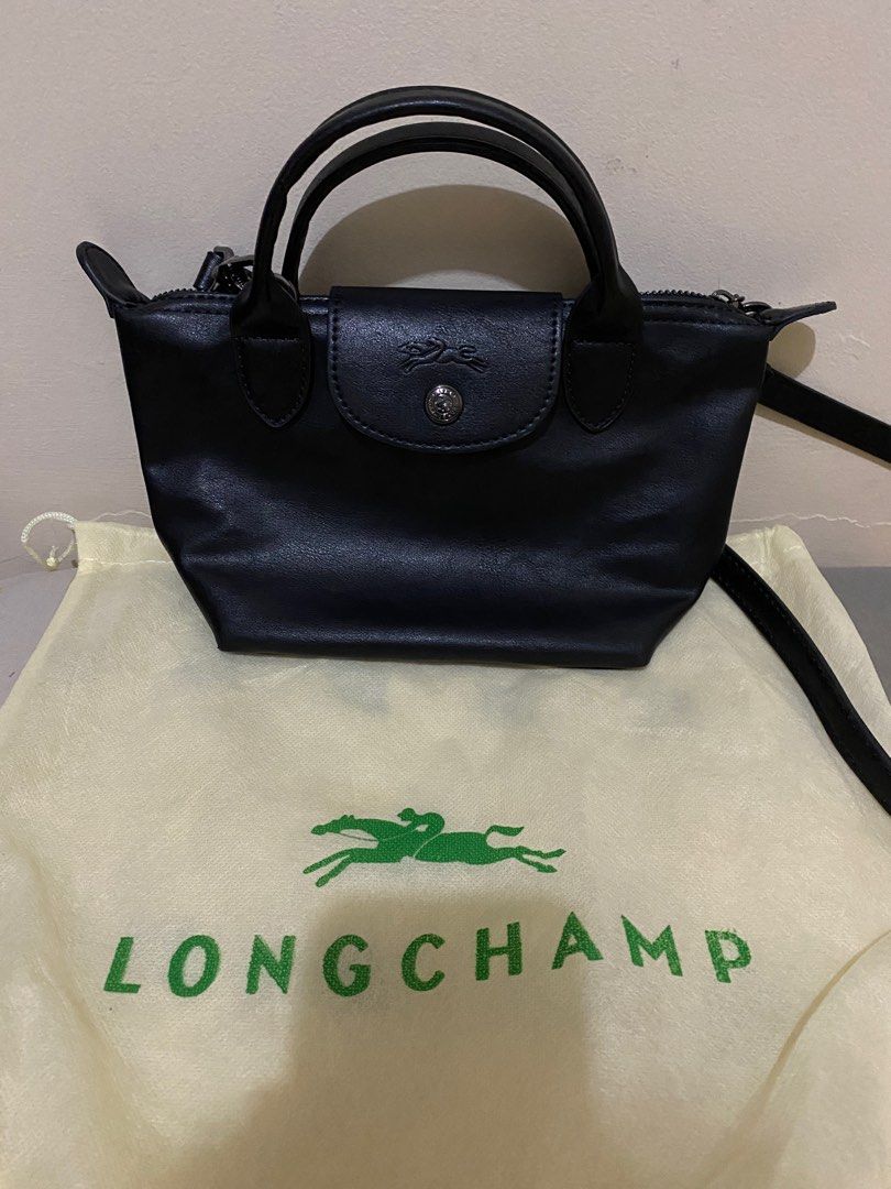 LONGCHAMP Longchamp Le Pliage Cuir Mini Shoulder Bag - Stylemyle