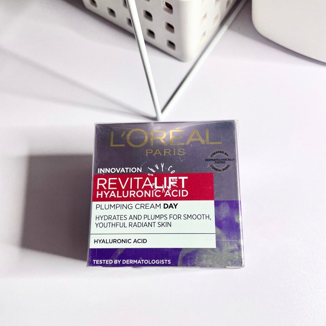 LOREAL Revitalift Hyaluronic Acid Plumping Cream Day 50ml SALE Murah, Kesehatan & Kecantikan