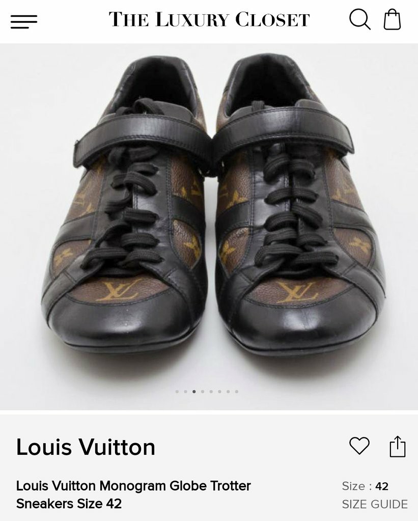 Louis Vuitton Sneaker Size Guide