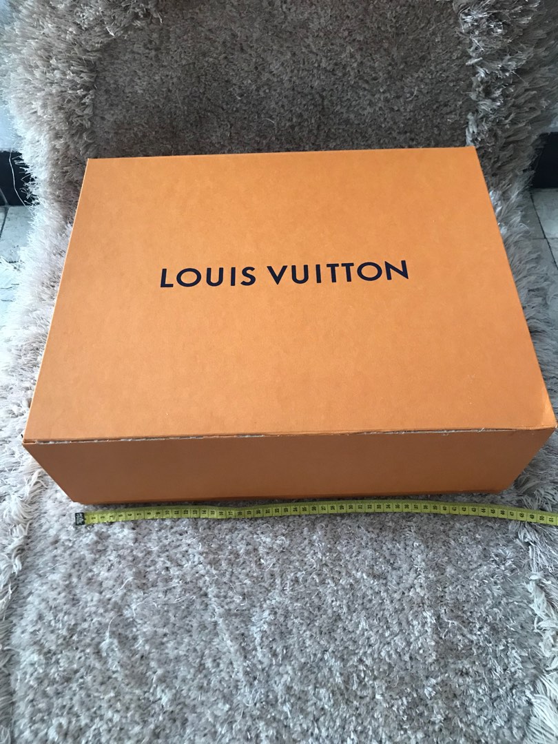 Louis Vuitton BOX bag super large xl size 46x38 lebar dalem bgt besar