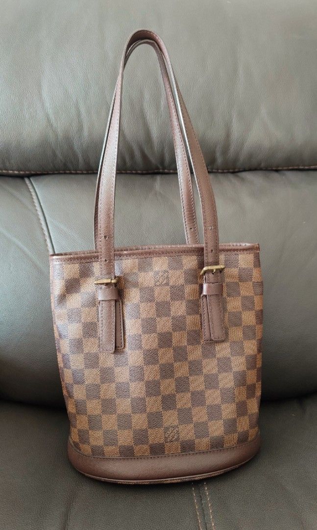 Louis Vuitton x Nigo Tote Damier Ebene Giant Mini Brown in Coated Canvas  with Black-tone - US