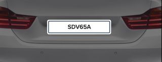 *LTA FEES INCLUDED* SDV 65 A Carplate Number For Sale!