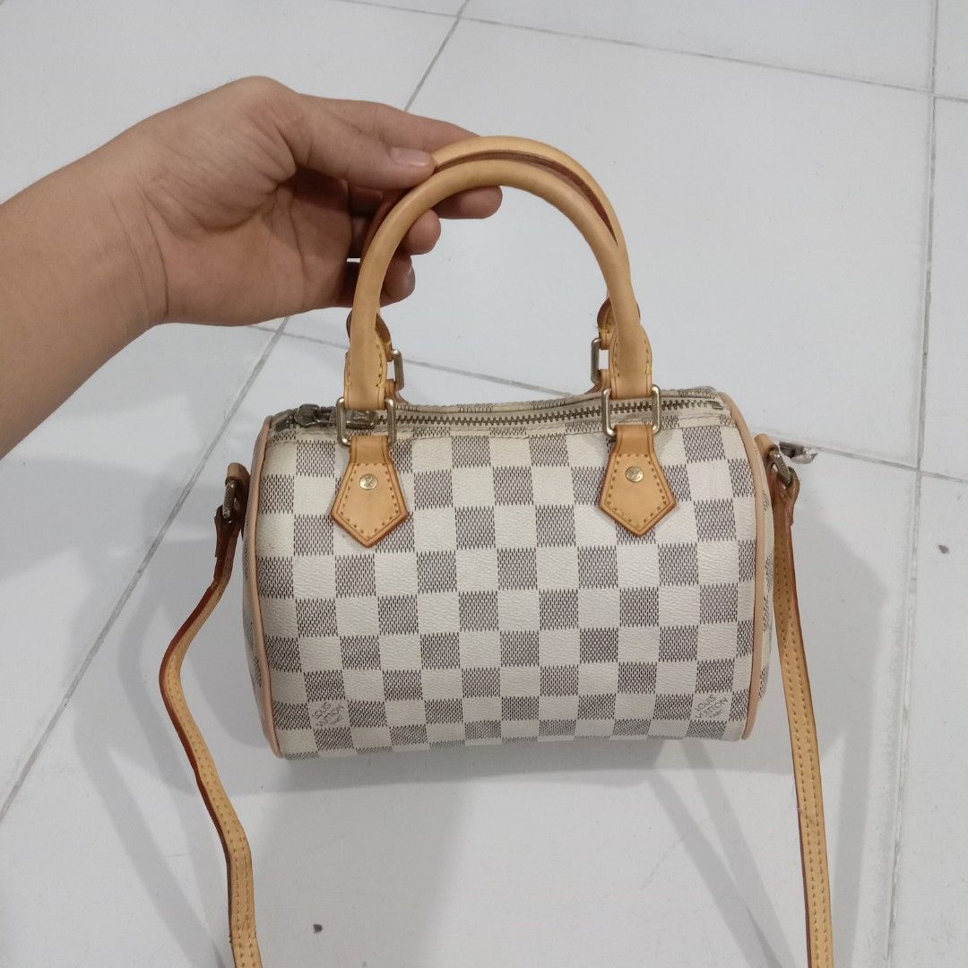 Tas lv speedy mini, Barang Mewah, Tas & Dompet di Carousell