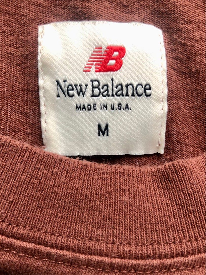 Made in usa,NB core tshirt size M, 男裝, 上身及套裝, T-shirt、恤衫