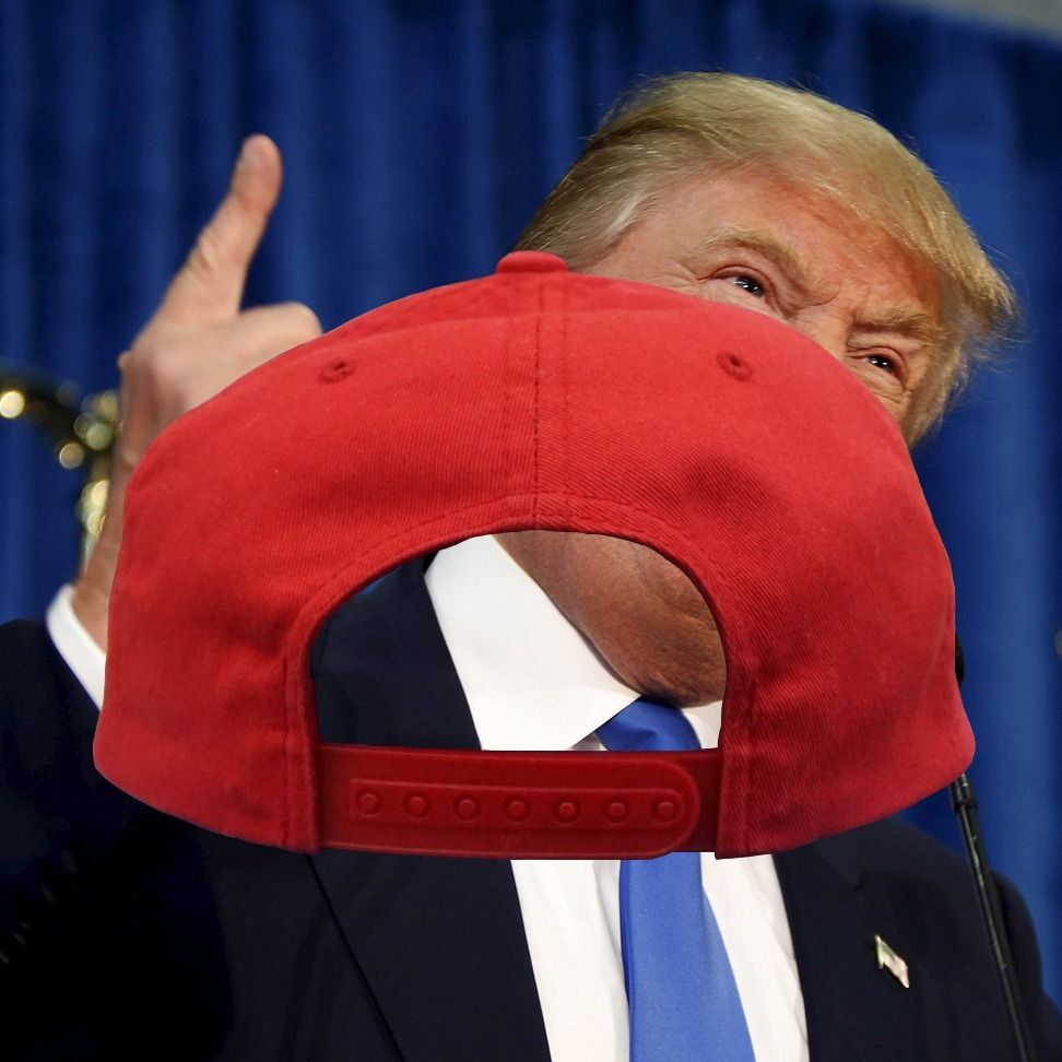 Make America \_(",)_/ Again Yupoong Cap (Category: Caps & Hats) located in Tagbilaran City. Submitted by patrickwdfuller (Listing ID 1231129159, Image 2). Description: 🔹 Size: Adjustable 🔹 Condition: 9.5/10 🔹 Issues: None..