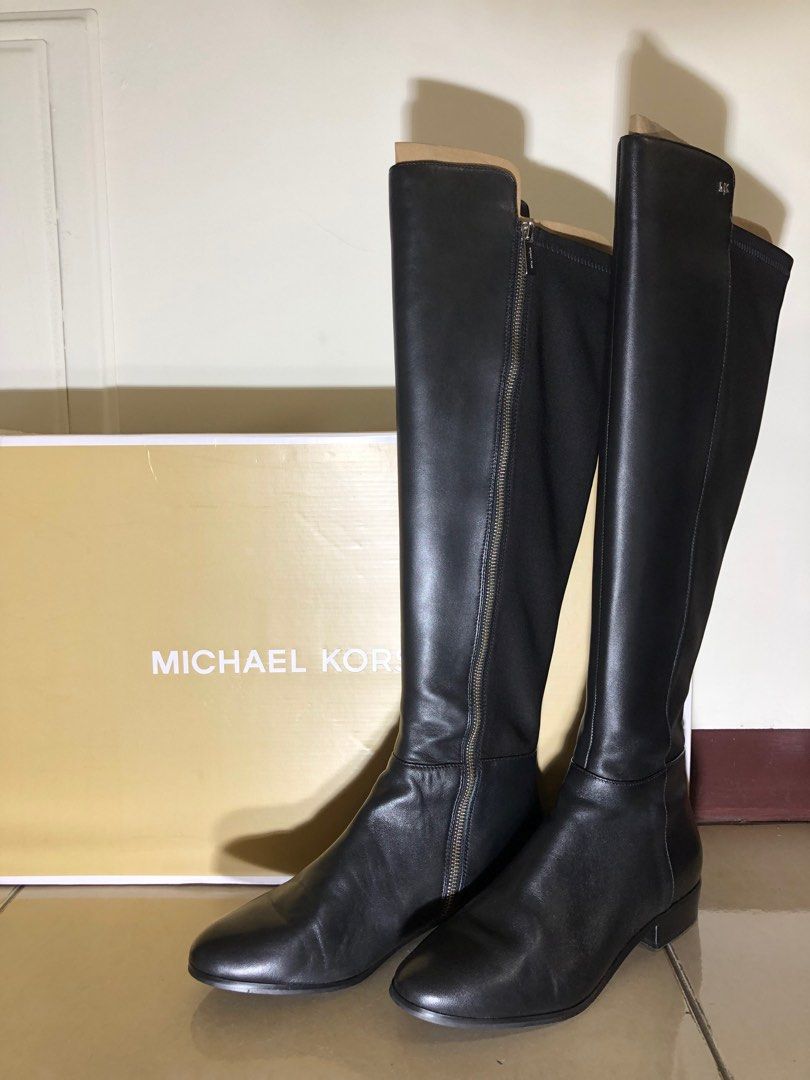 Michael kors bromley flat boot sales
