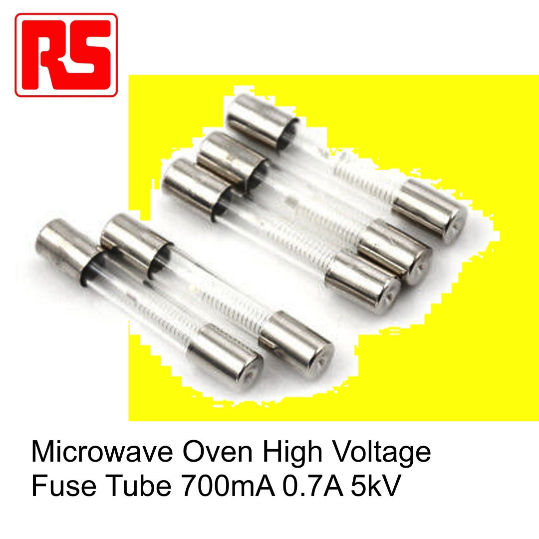 Microwave Oven Fuse Tube High Voltage 700mA 0.7A 5kV, TV & Home