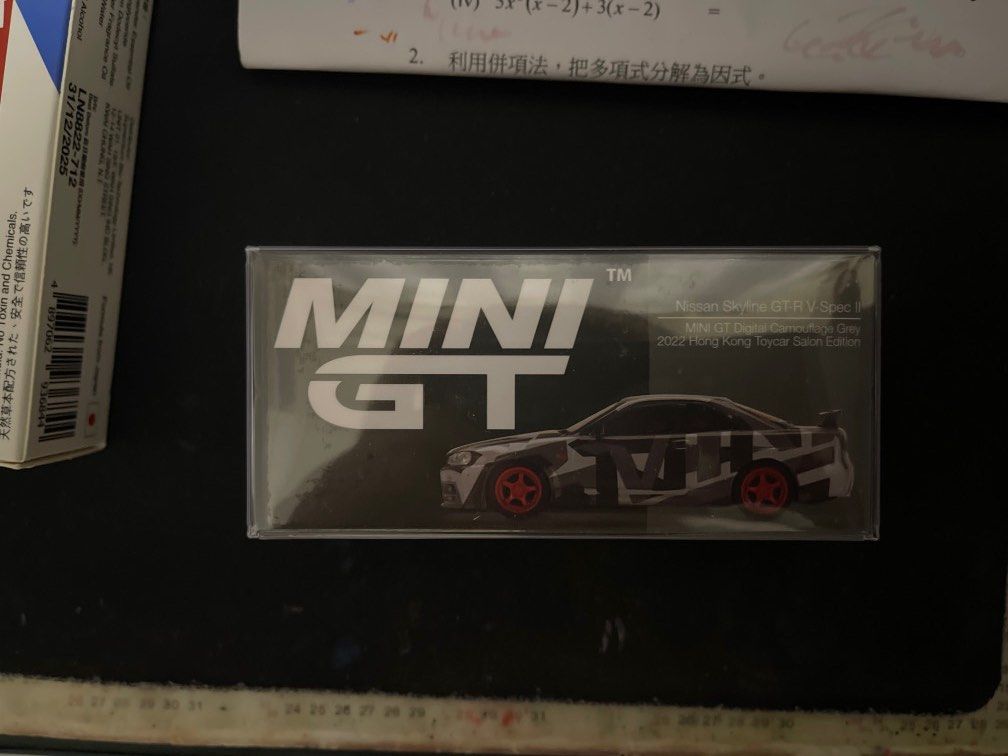 1:64 1/64 Minigt #445 GTR R34 2022 Hong Kong toycar salon edition