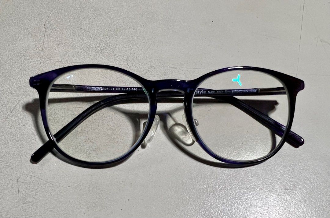 Like New EO Round Glasses with Transition Lenses, Men's Fashion