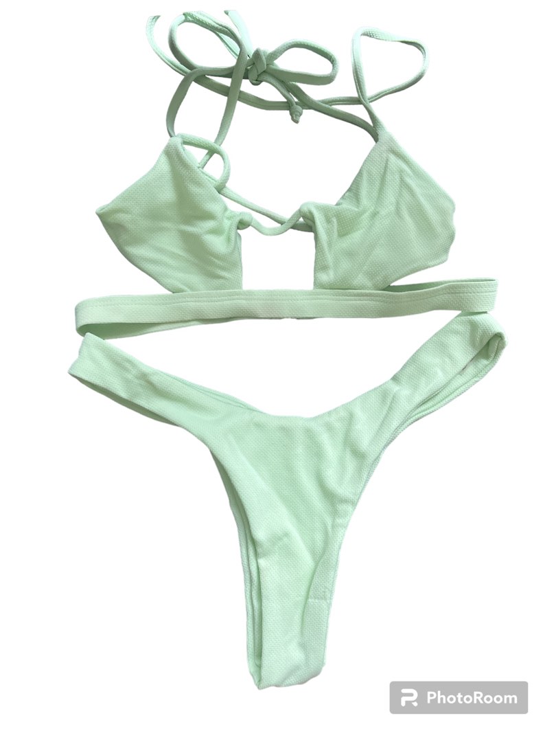 Mint to Be Swimsuit Set - Green main image 0
