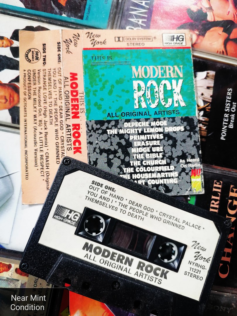 Modern Rock Compilation Cassette Tape Original Cassette Tapes For Sale