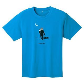Montbell Wickron Tee (Tsukiakari) |短袖|快乾透氣Tee恤|優閒運動服裝|男女裝