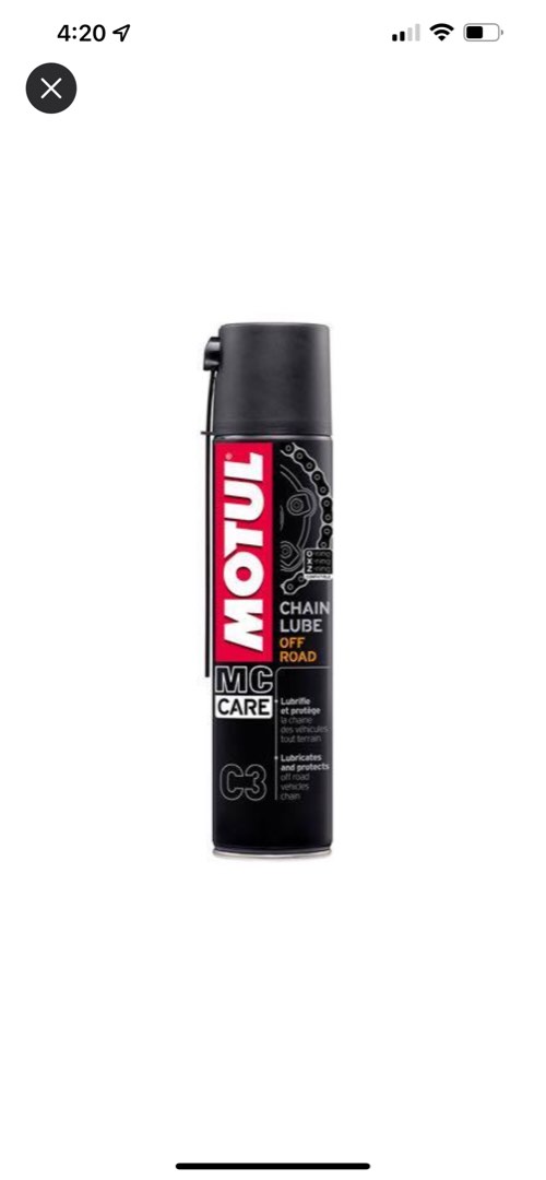 Motul C3 Chain Lube 400ML, Motorcycles, Motorcycle Accessories on Carousell