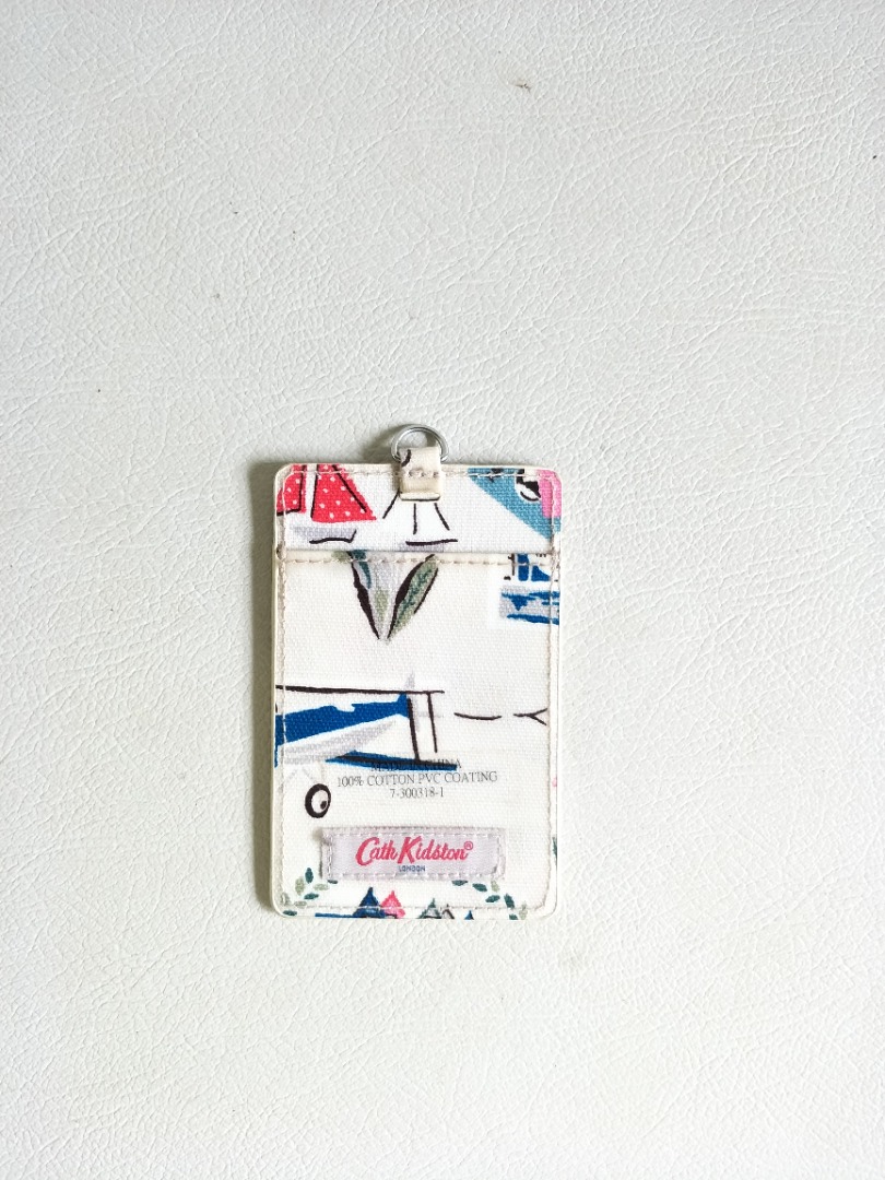 Name Tag/Id Card Holder Cath Kidston, Fesyen Wanita, Tas & Dompet di