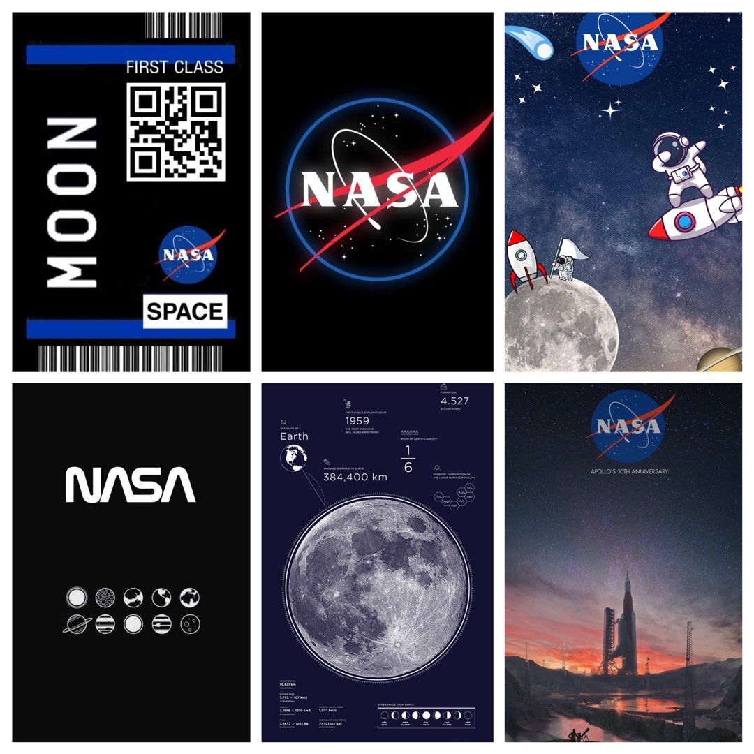 NASA LOGO EZ-LINK CARD STICKER / CUSTOMISE SPACESHIP STICKERS