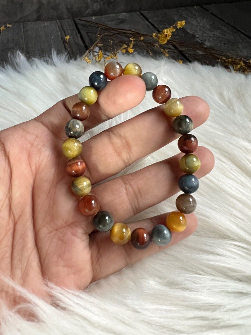 Mixed tiger hotsell eye bracelet