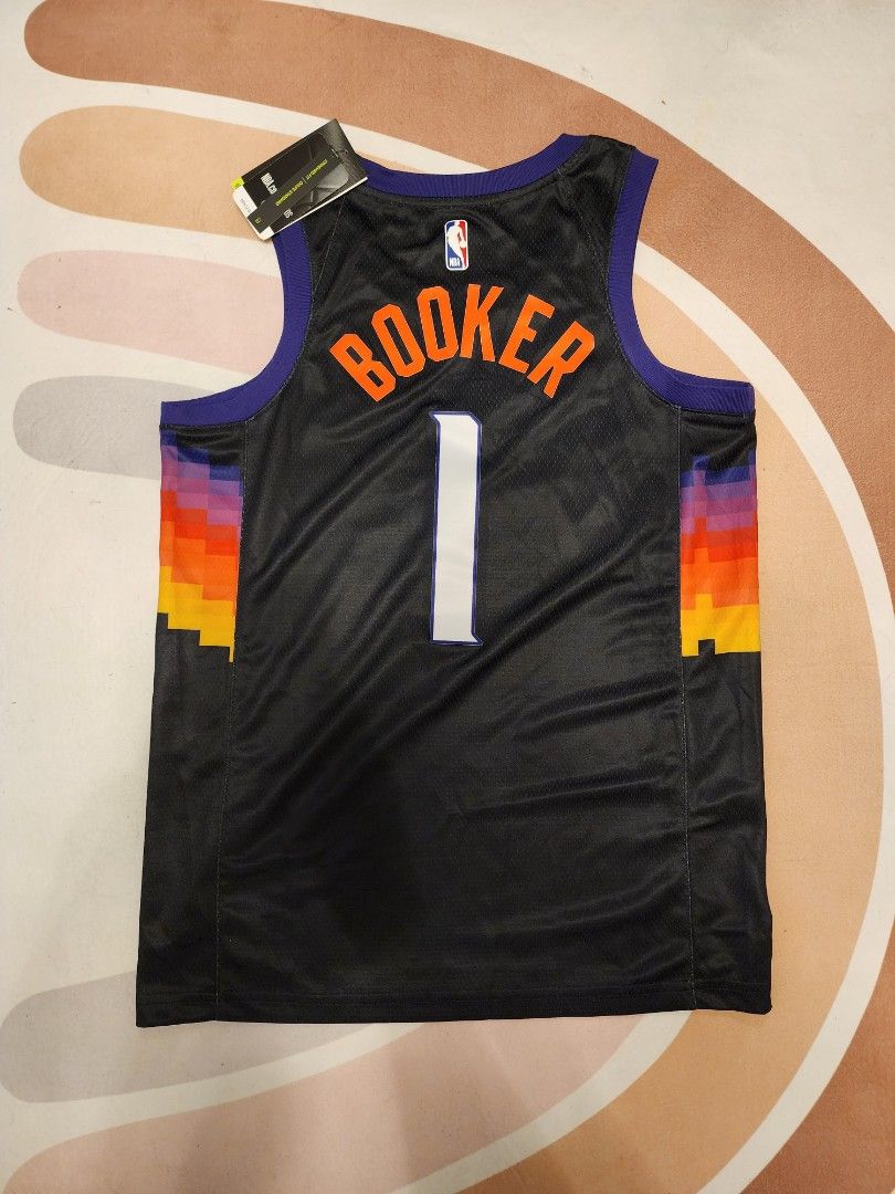 Nike NBA Phoenix Suns Devin Booker 21-22 City SW swingman jersey