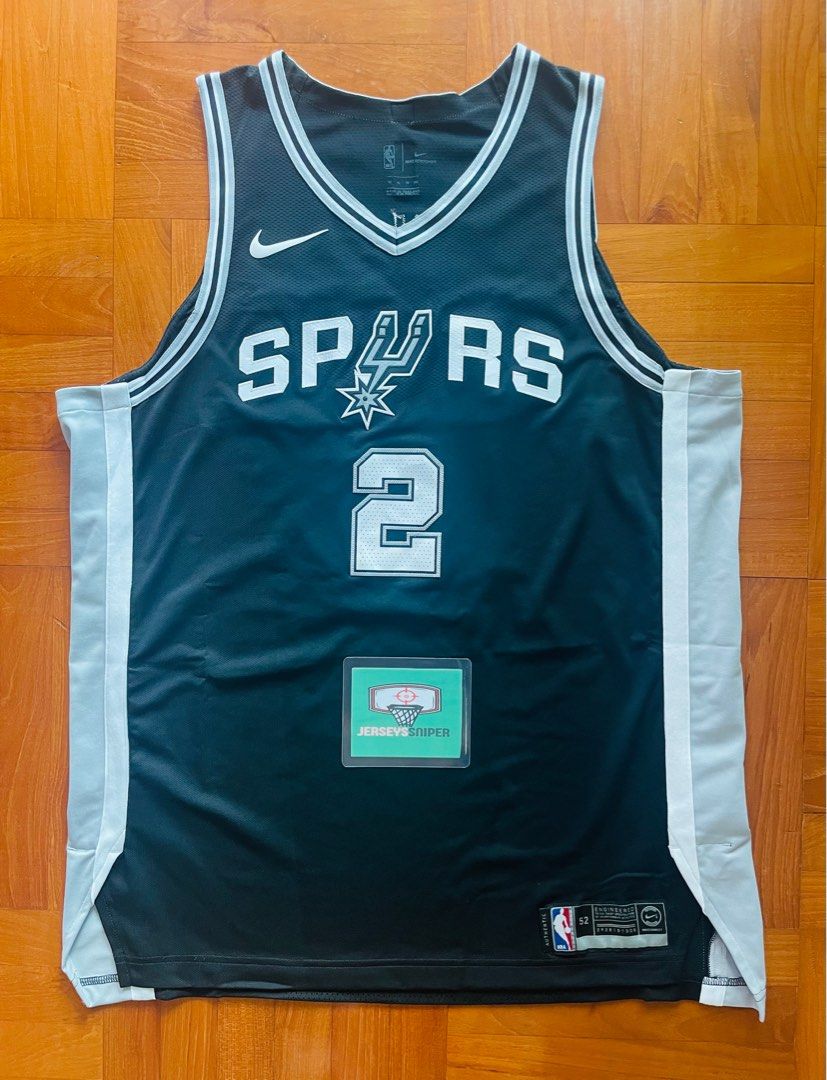 NBA Nike Kawhi Leonard #2 San Antonio Spurs 2017-2018 Icon Edition