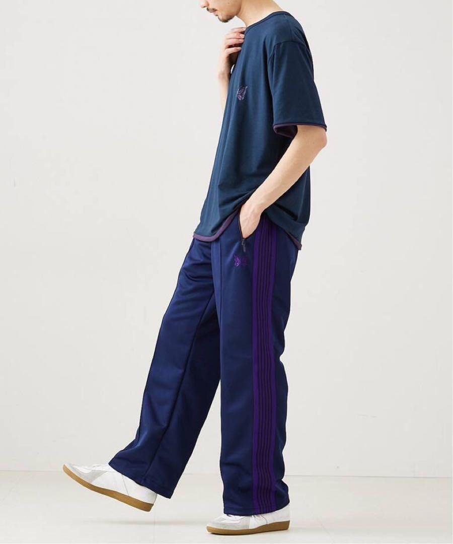 Needles × EDIFICE別注 track pants-