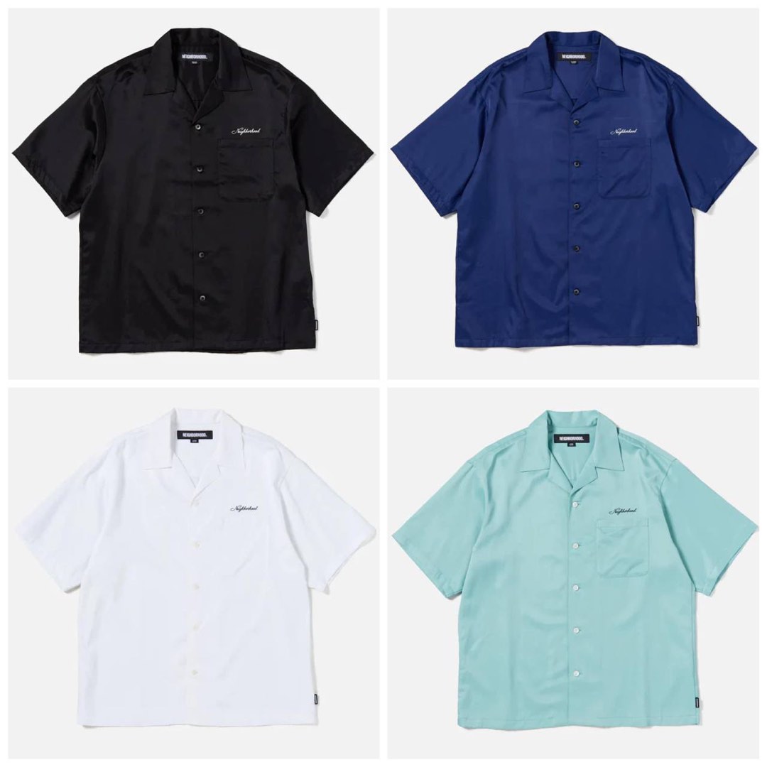 Solid color hawaiian shirts clearance