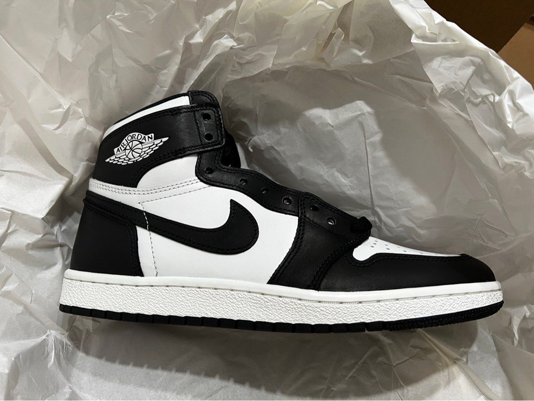 Nike Air Jordan 1 Black white Men s Fashion Footwear