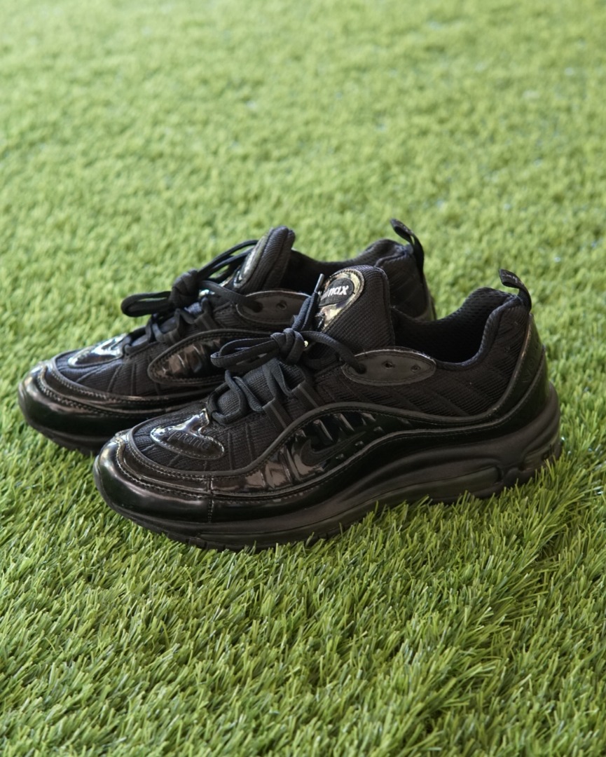 air max 98 x supreme black