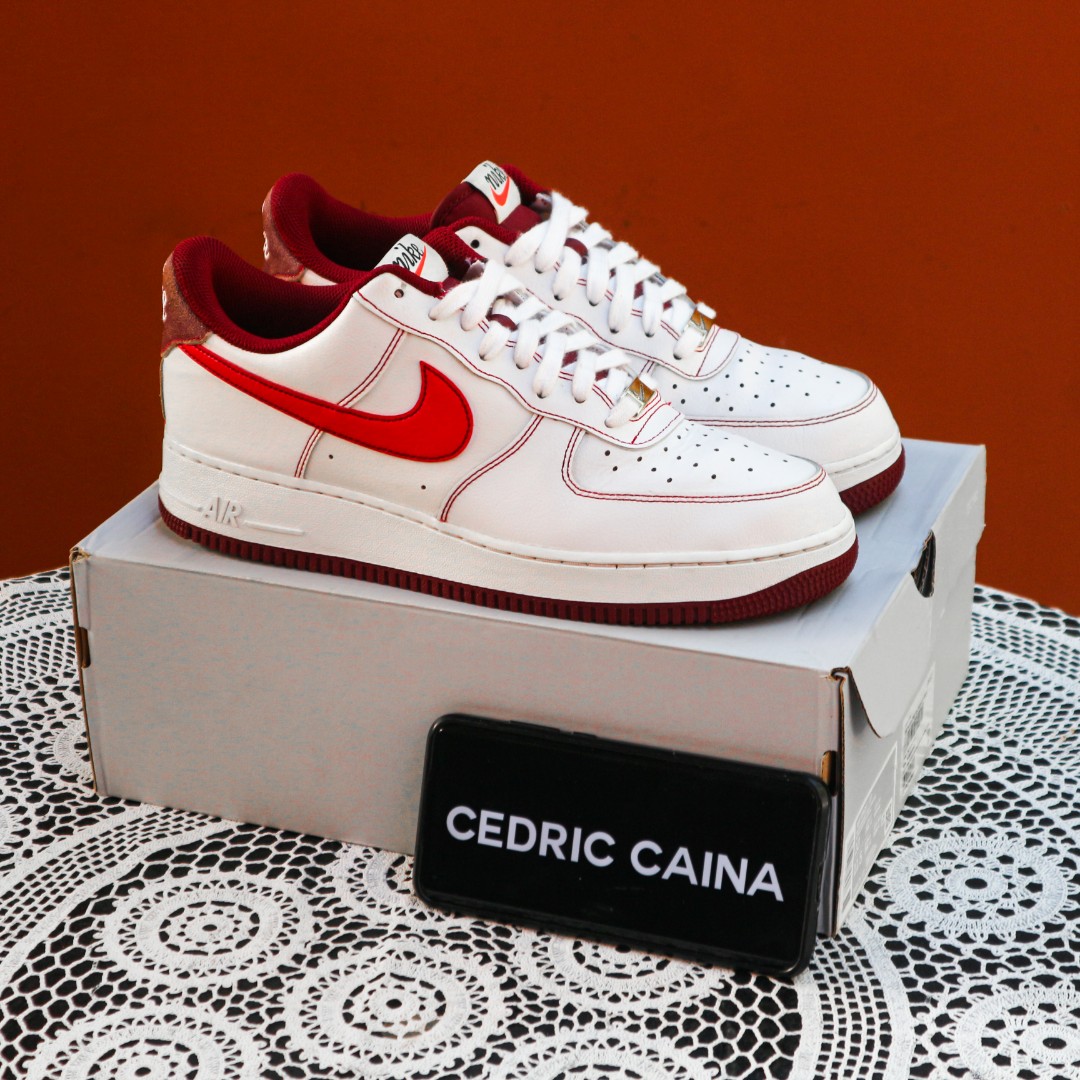 Men's Nike Air Force 1 '07 Team Red First Use Pack (White/Team Red/S –  Trilogy Merch PH