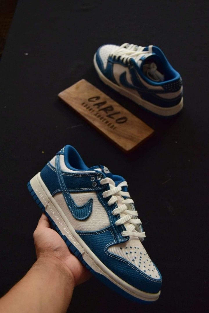 dunk low sashiko denim