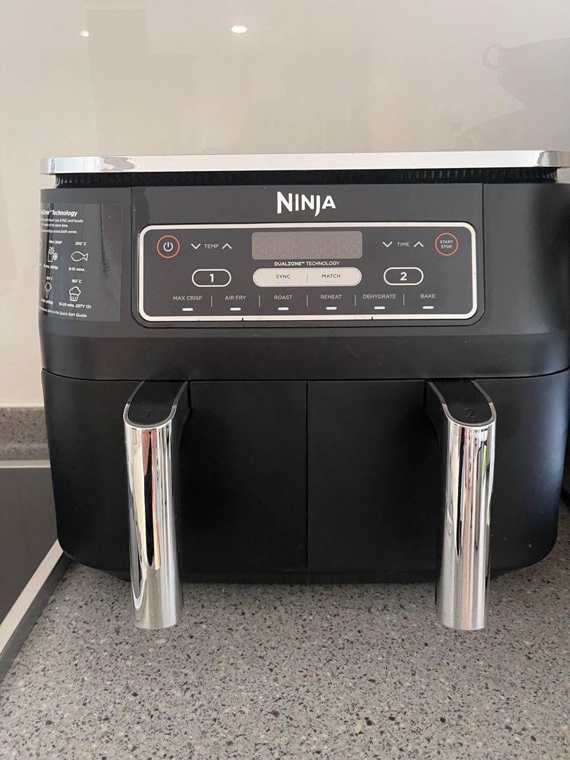 Ninja Foodi Dual Zone Air Fryer AF300, TV & Home Appliances, Kitchen