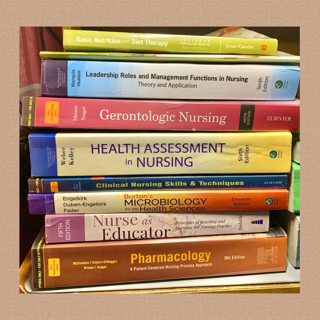 NURSING BOOKS FOR SALE, Hobbies & Toys, Books & Magazines, Textbooks on