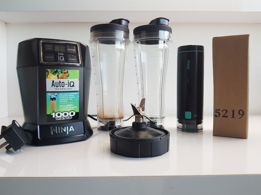 Nutri Ninja Freshvac Blender 1000W BL580B TV Home Appliances