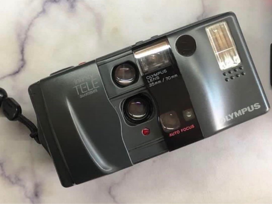 Olympus 35mm Film Camera, Photography, Cameras on Carousell