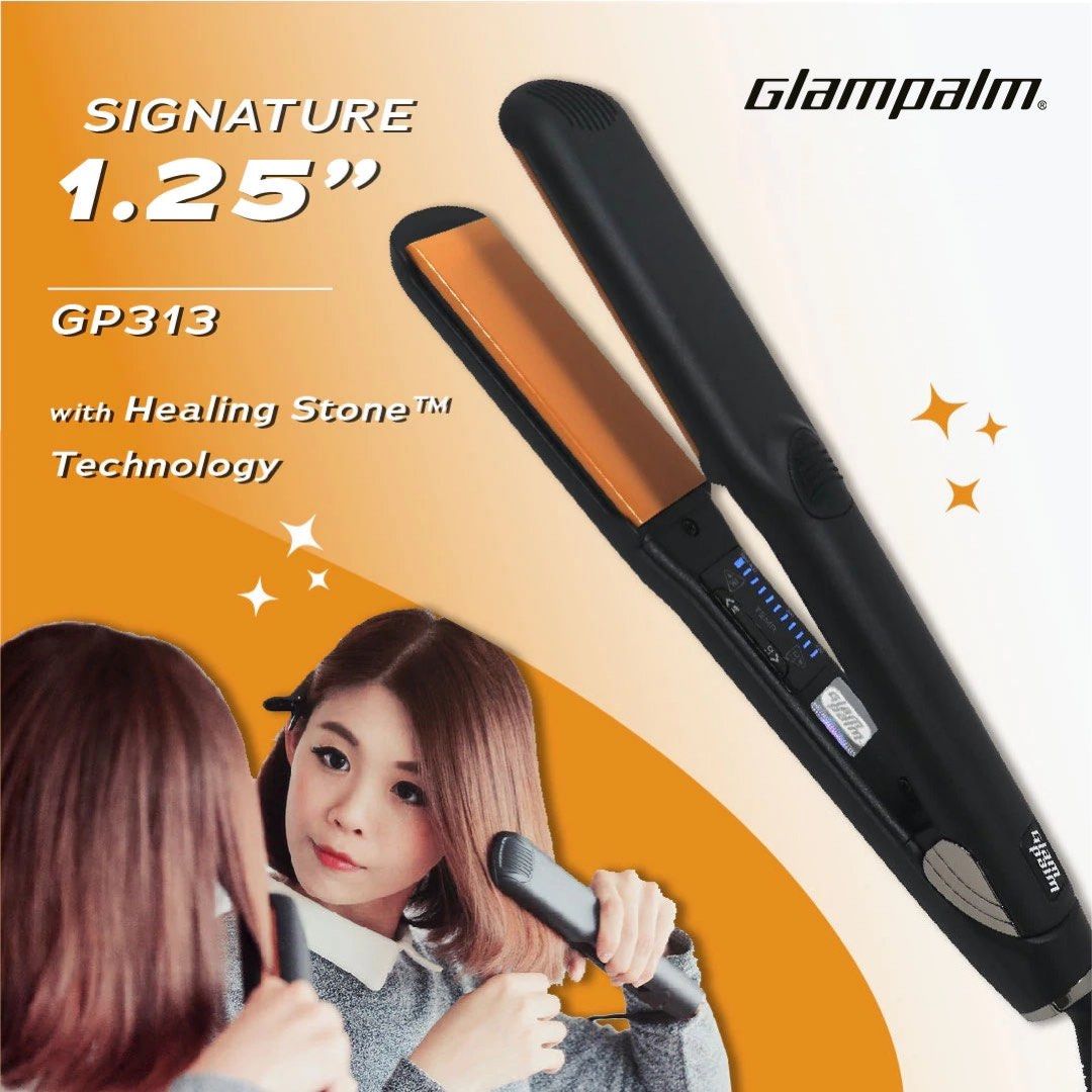 Palm hair store straightener